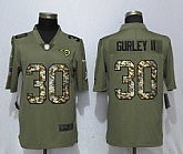 Nike Rams 30 Todd Gurley II Olive Camo Salute To Service Limited Jersey,baseball caps,new era cap wholesale,wholesale hats